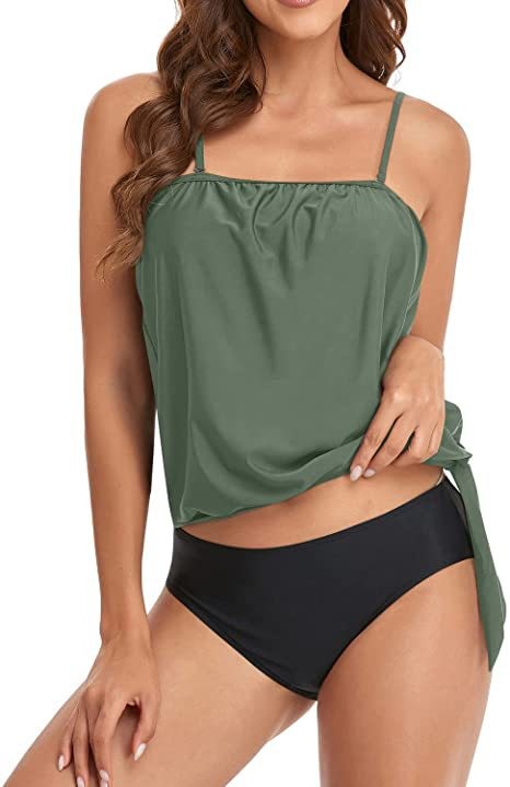 Tops - Tankini para Mujer, Bikini de Dos