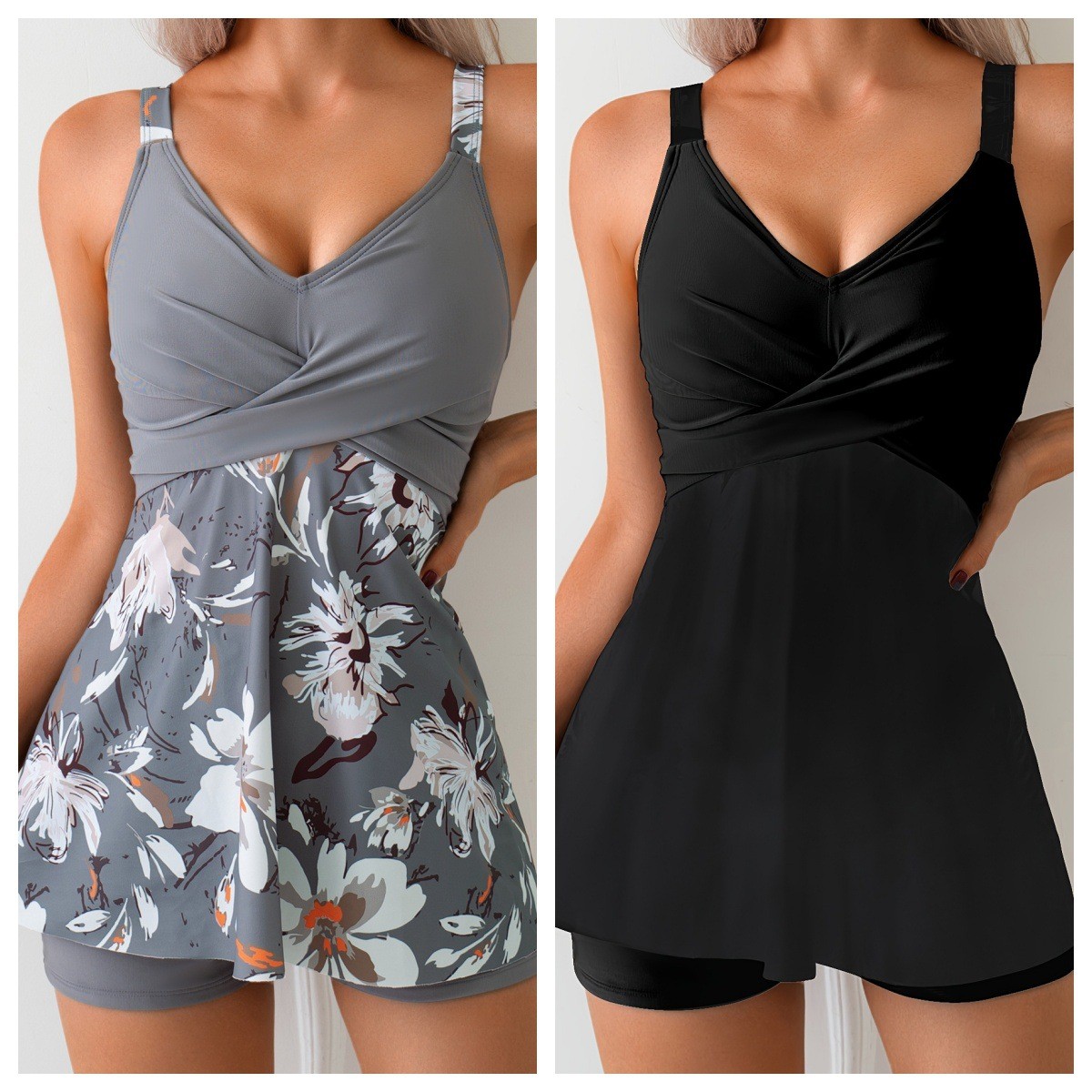Tops - Traje de Baño Tankini de Dos