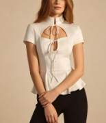 Blouses - Blusa transparente de lunares IG 2026