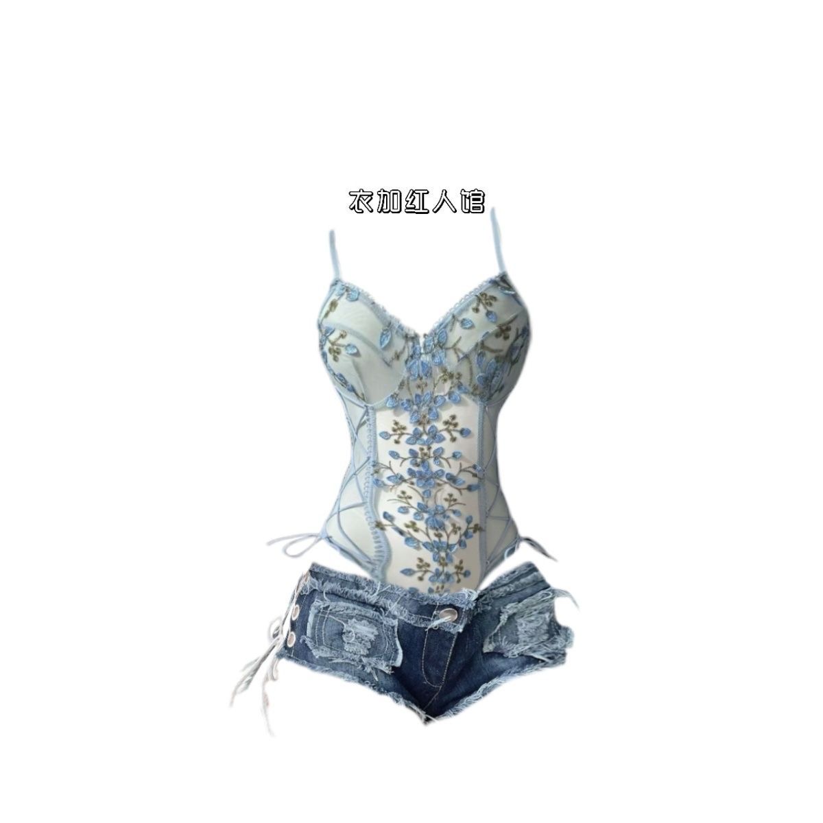 Jeans - Ropa interior sexy para mujer, lencería