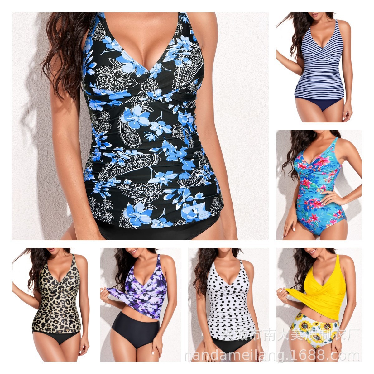 Tops - Traje de Baño Tankini para Mujer,