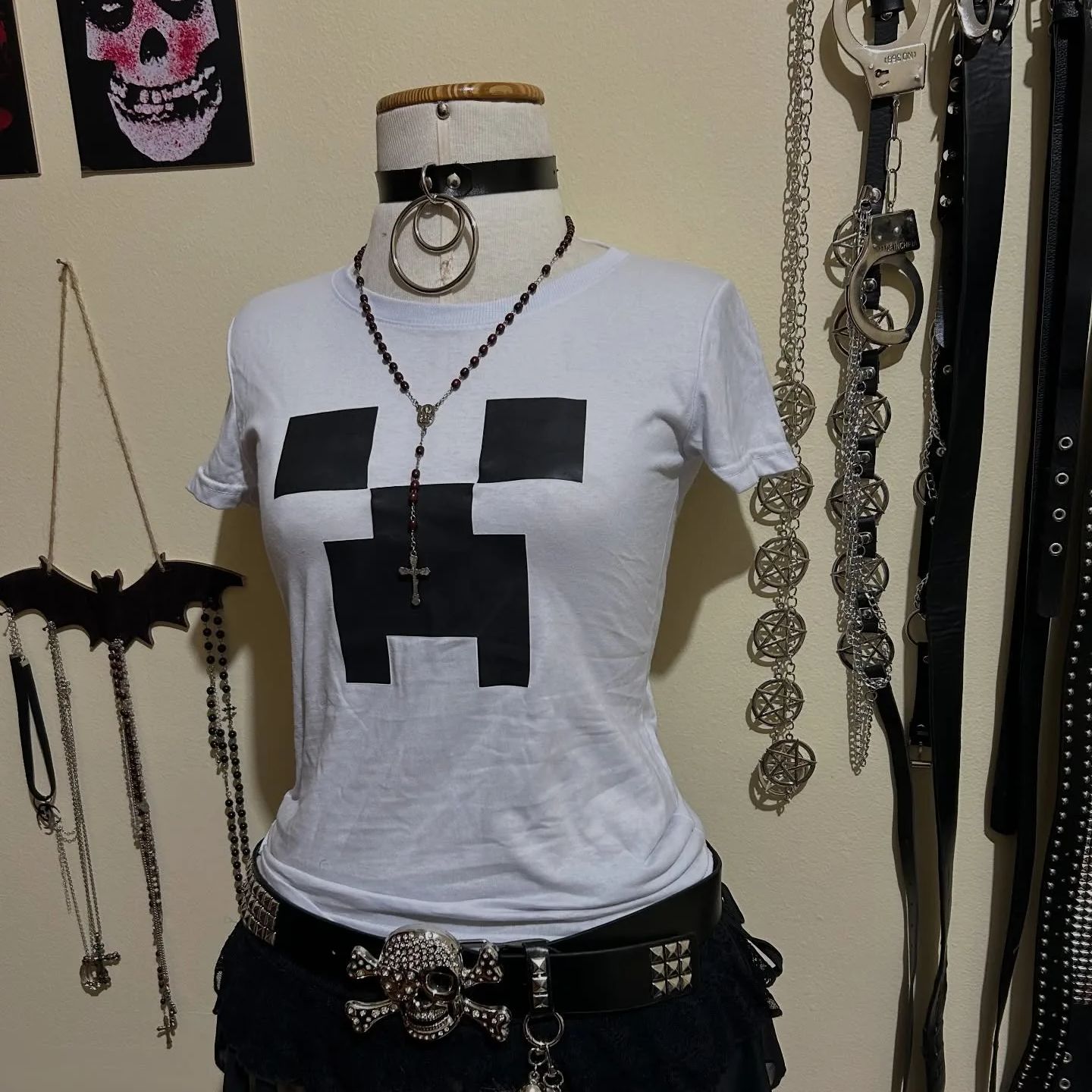 Ropa Estética Harajuku de los  - Y2K Graphic Baby Tee Crop reseña y precio