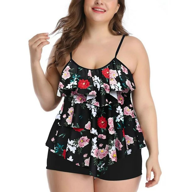 Tankini para Mujer, Bikini con - Tops reseña y precio
