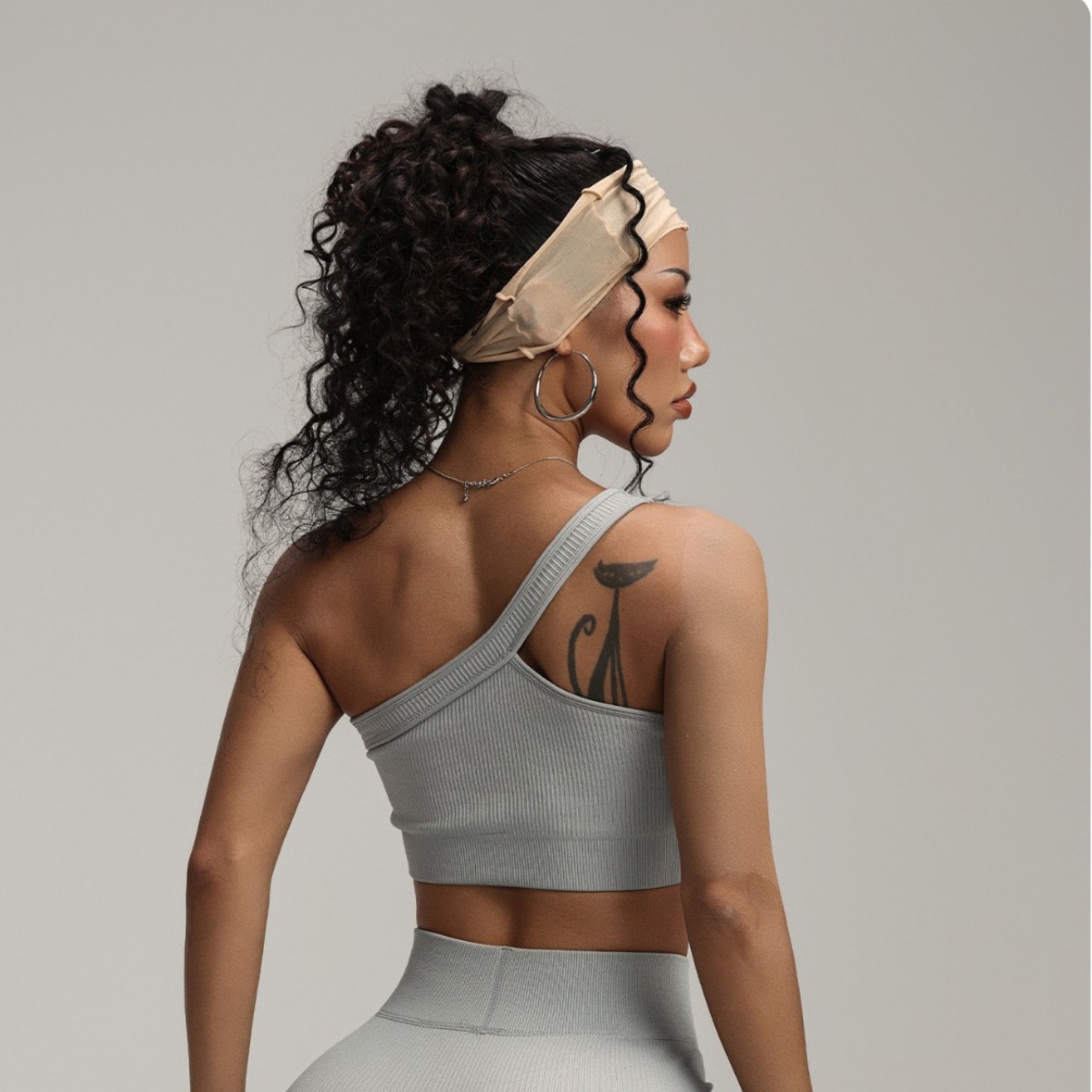 Sujetador deportivo acanalado  - Seamless Ribbed Workout Tank Top reseña y precio