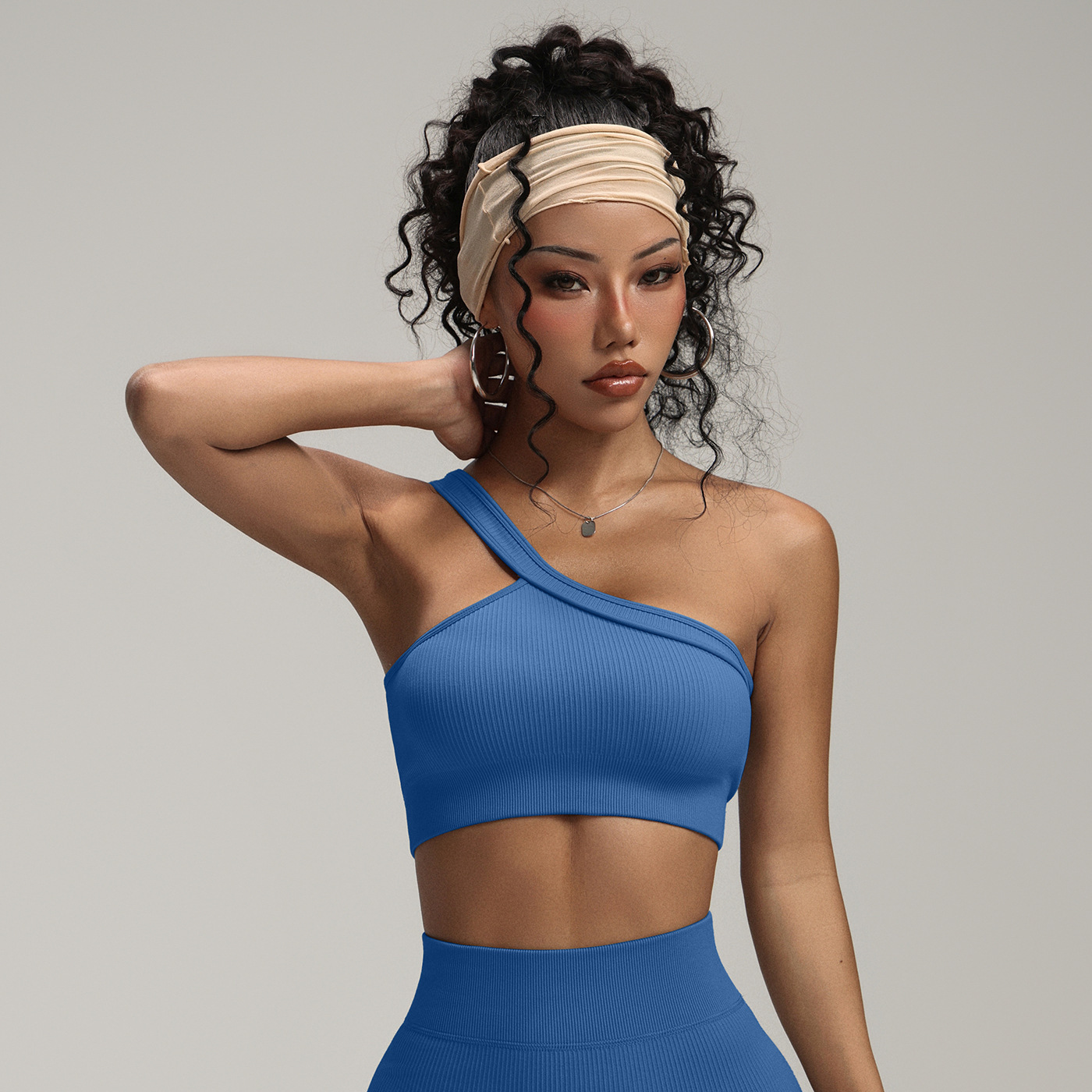 Sujetador deportivo acanalado  - Seamless Ribbed Workout Tank Top reseña y precio