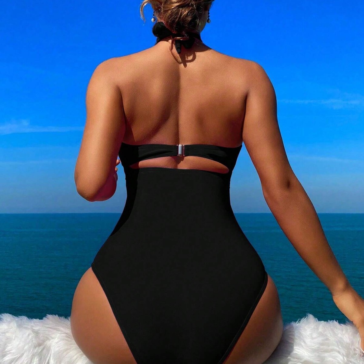 Traje de baño de mujer con cue - Swimwear reseña y precio