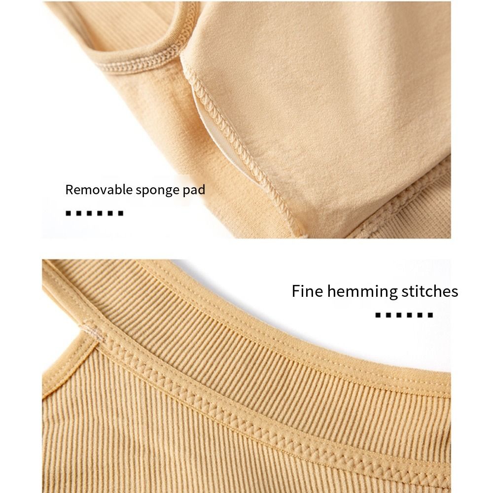 Conjunto Deportivo de 2 Piezas - Seamless Ribbed Workout Tank Top reseña y precio