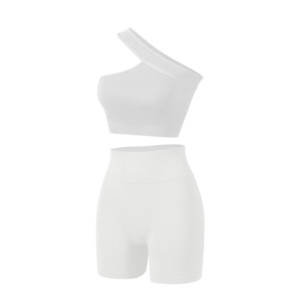 Conjunto Deportivo de 2 Piezas - Seamless Ribbed Workout Tank Top reseña y precio