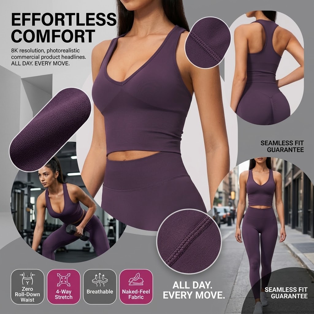 Top Deportivo de Yoga sin Cost - Seamless Ribbed Workout Tank Top reseña y precio
