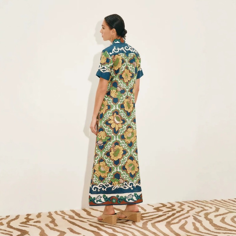 Otoño 2026, Nuevo Vestido Cami - Casual Loose Linen Shirt Dress reseña y precio