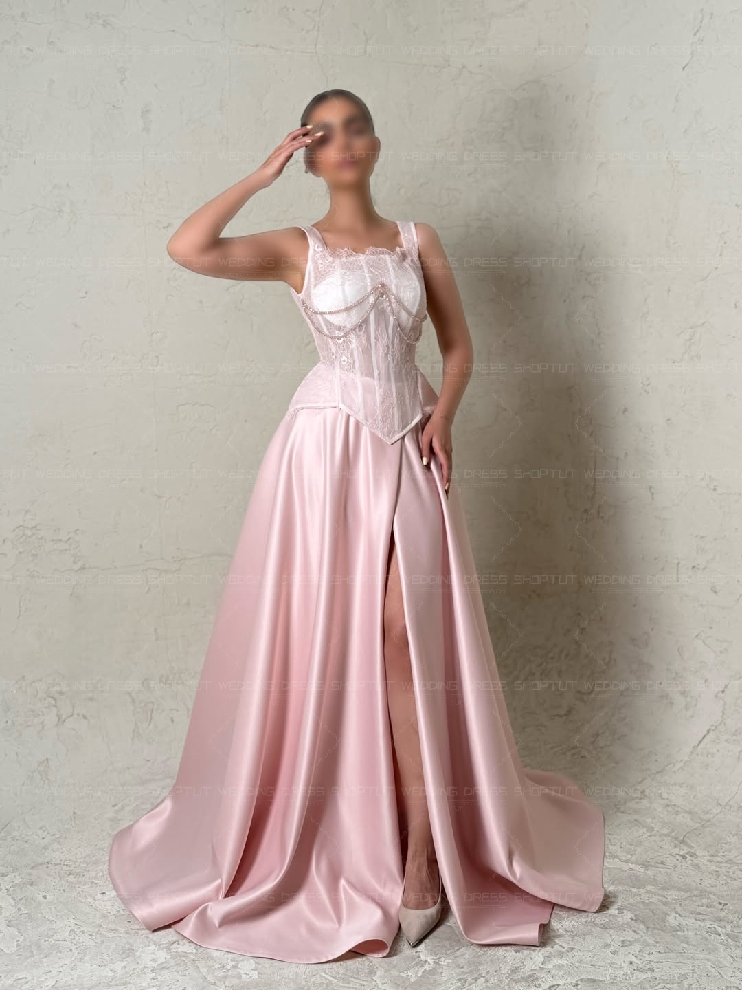 Vestidos de Noche Elegantes TL - Elegant Satin Evening Gown Split reseña y precio