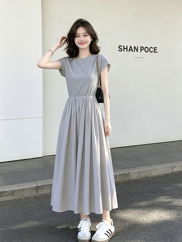 Vestido de Verano Casual de Ta - Korean Style A Line Shirt Dress reseña y precio