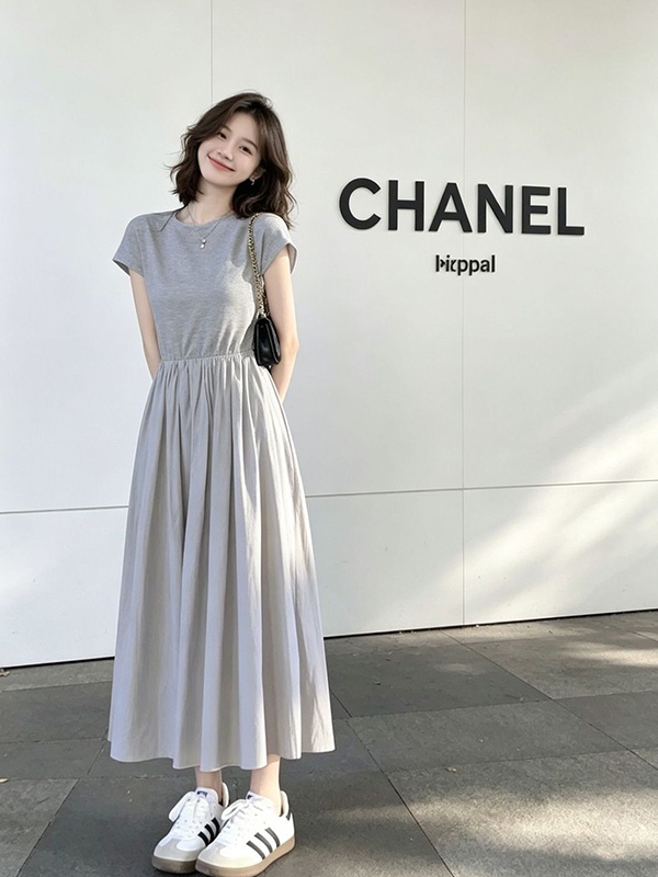 Vestido de Verano Casual de Ta - Korean Style A Line Shirt Dress reseña y precio