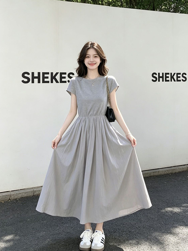 Vestido de Verano Casual de Ta - Korean Style A Line Shirt Dress reseña y precio