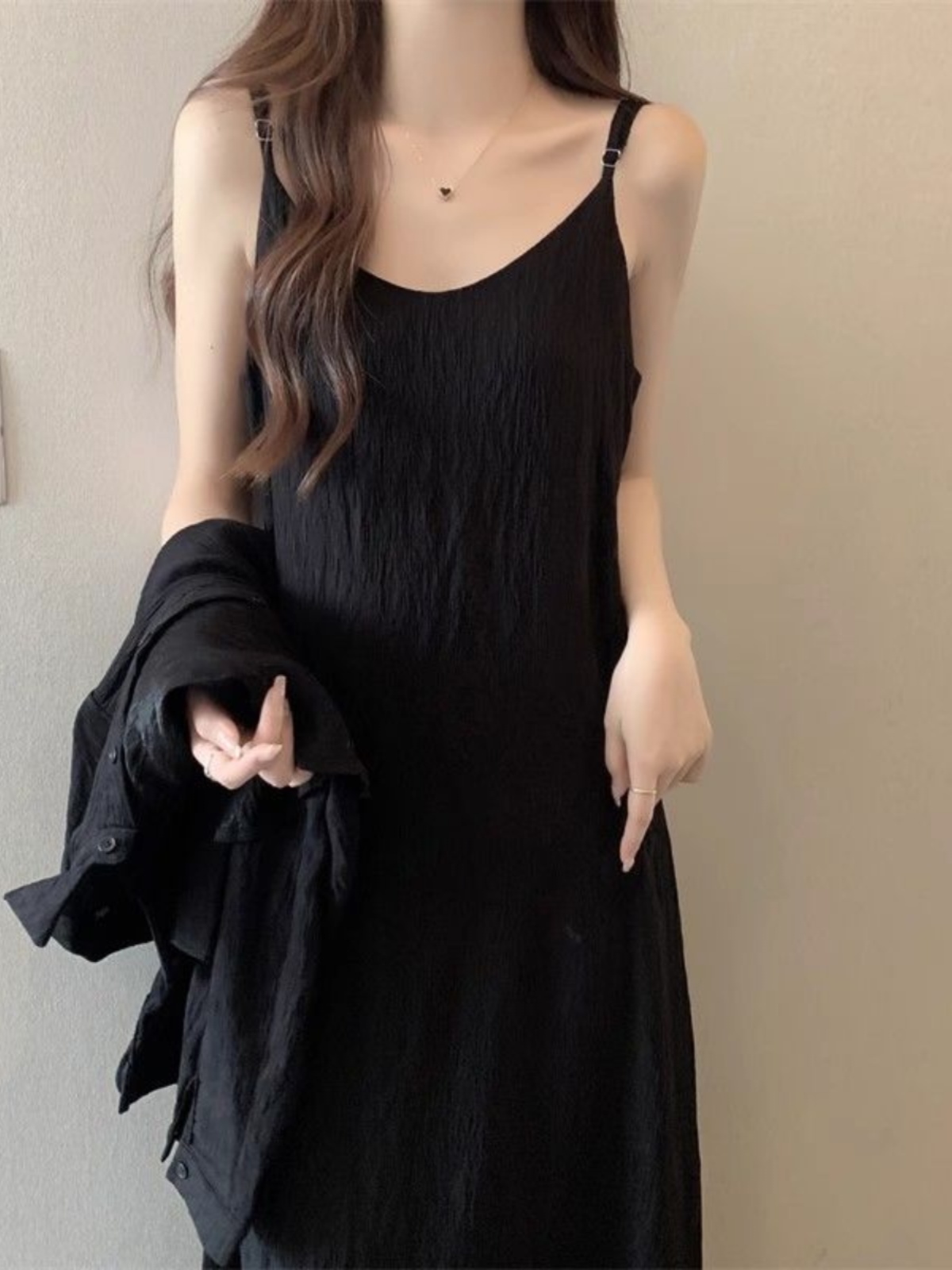 Vestido holgado de verano para - Korean Style A Line Shirt Dress reseña y precio