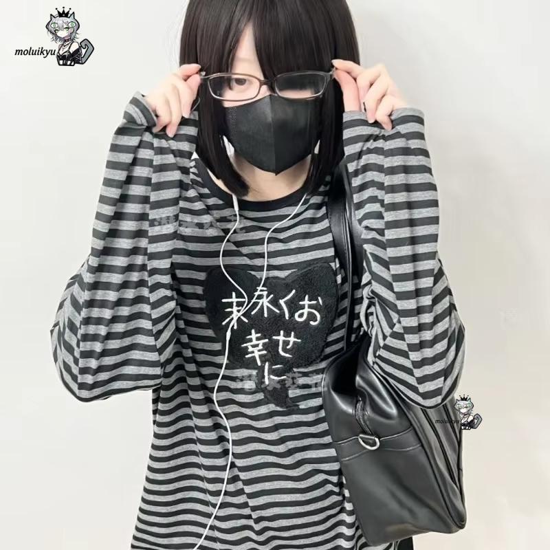 Camisetas Y2K Estilo Punk Amer - Blouses reseña y precio