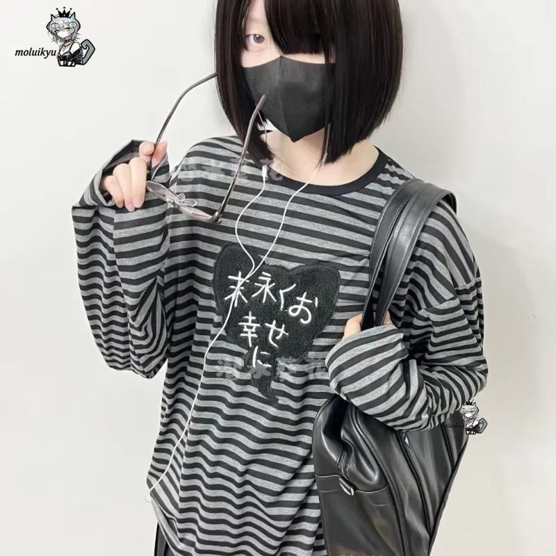 Camisetas Y2K Estilo Punk Amer - Blouses reseña y precio