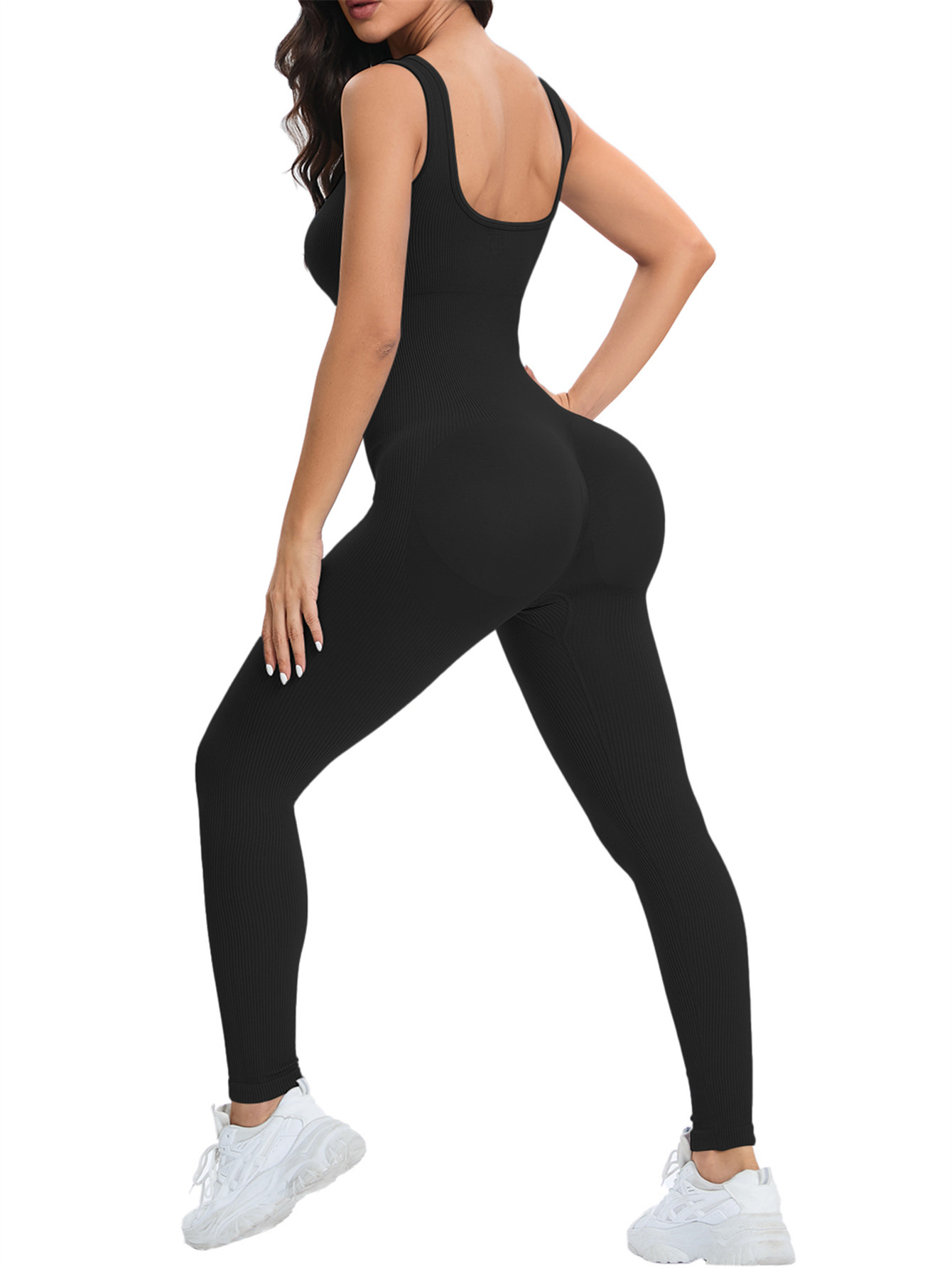 Mono de entrenamiento sin cost - Seamless Ribbed Workout Tank Top reseña y precio