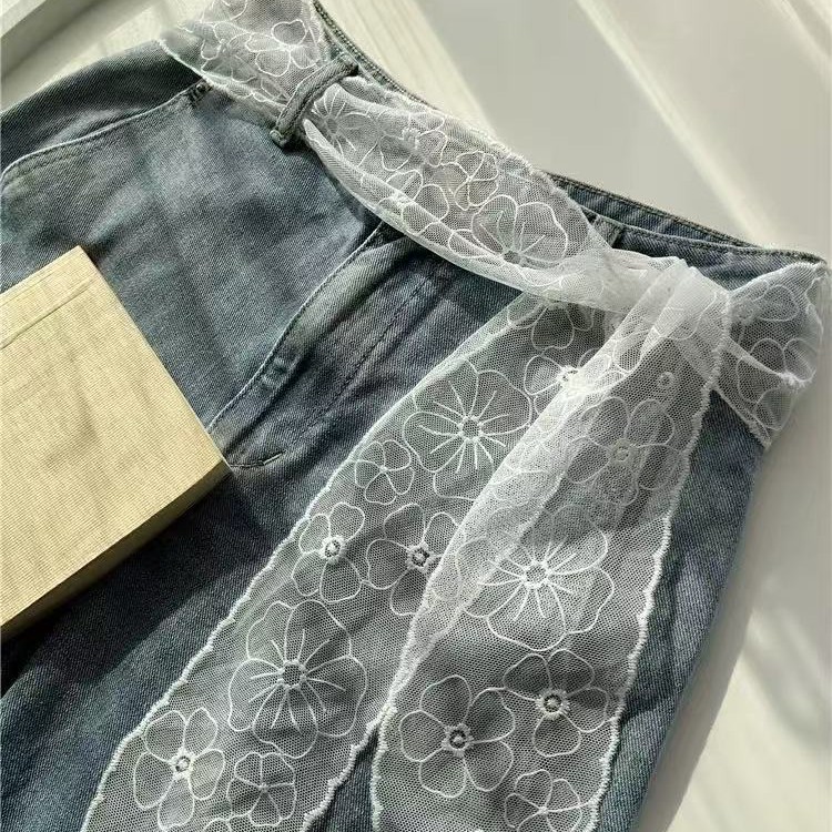 Cinturón de encaje blanco dulc - Jeans reseña y precio