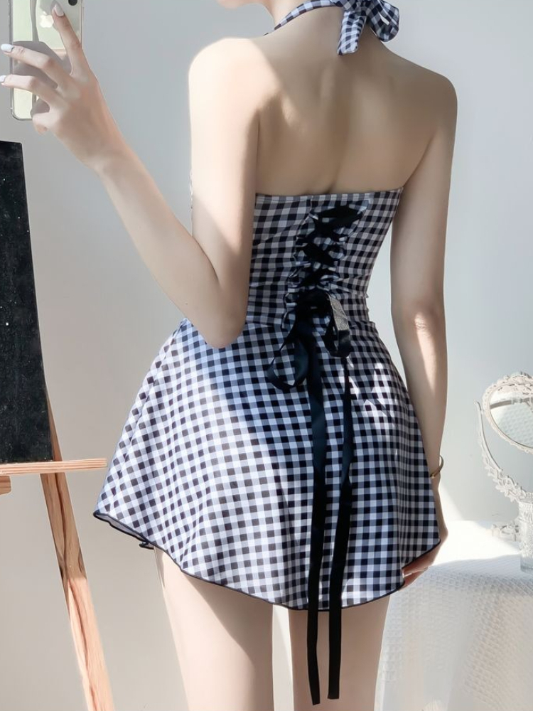 Nuevo Traje de Baño de Una Pie - Skirts reseña y precio