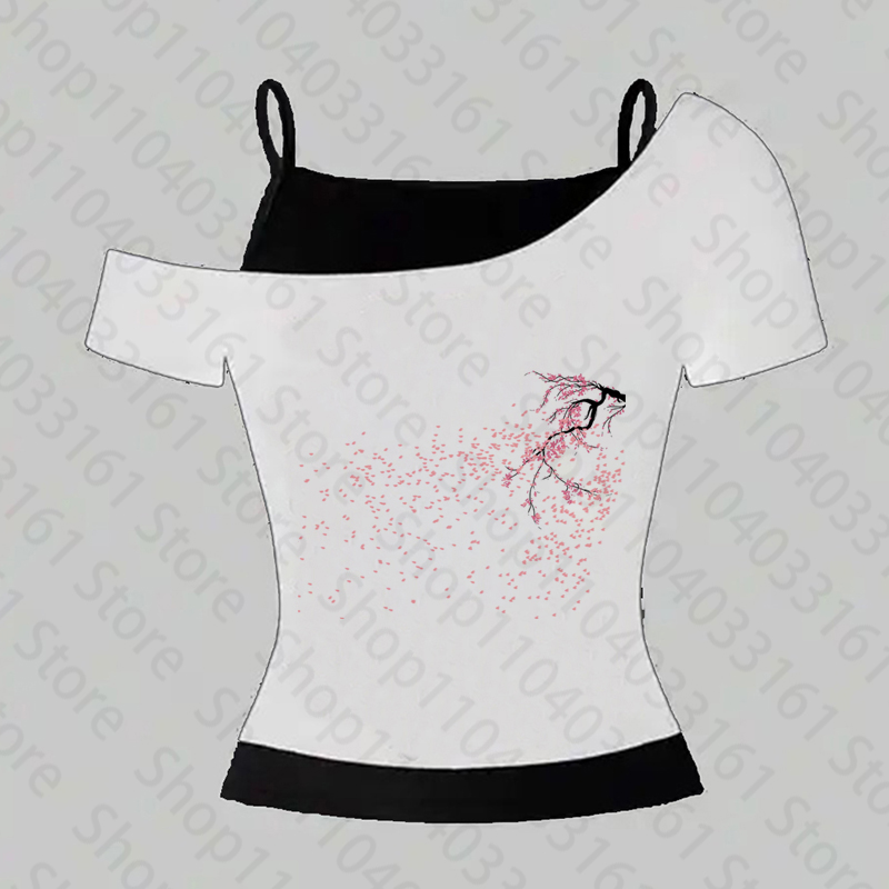 Camiseta gótica Punk estética  - Y2K Graphic Baby Tee Crop reseña y precio