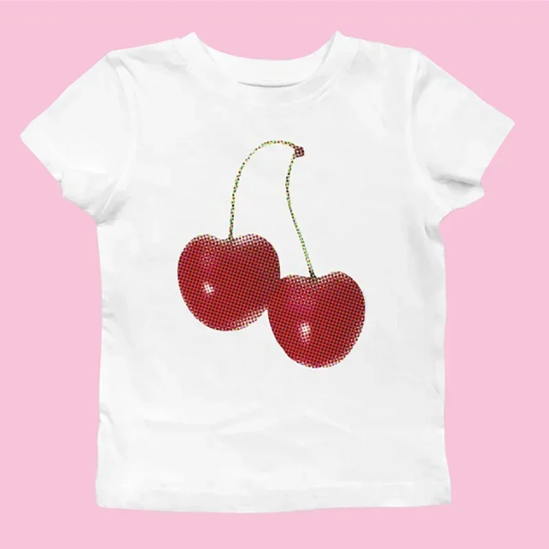 Camiseta Corta Estética de Ver - Y2K Graphic Baby Tee Crop reseña y precio