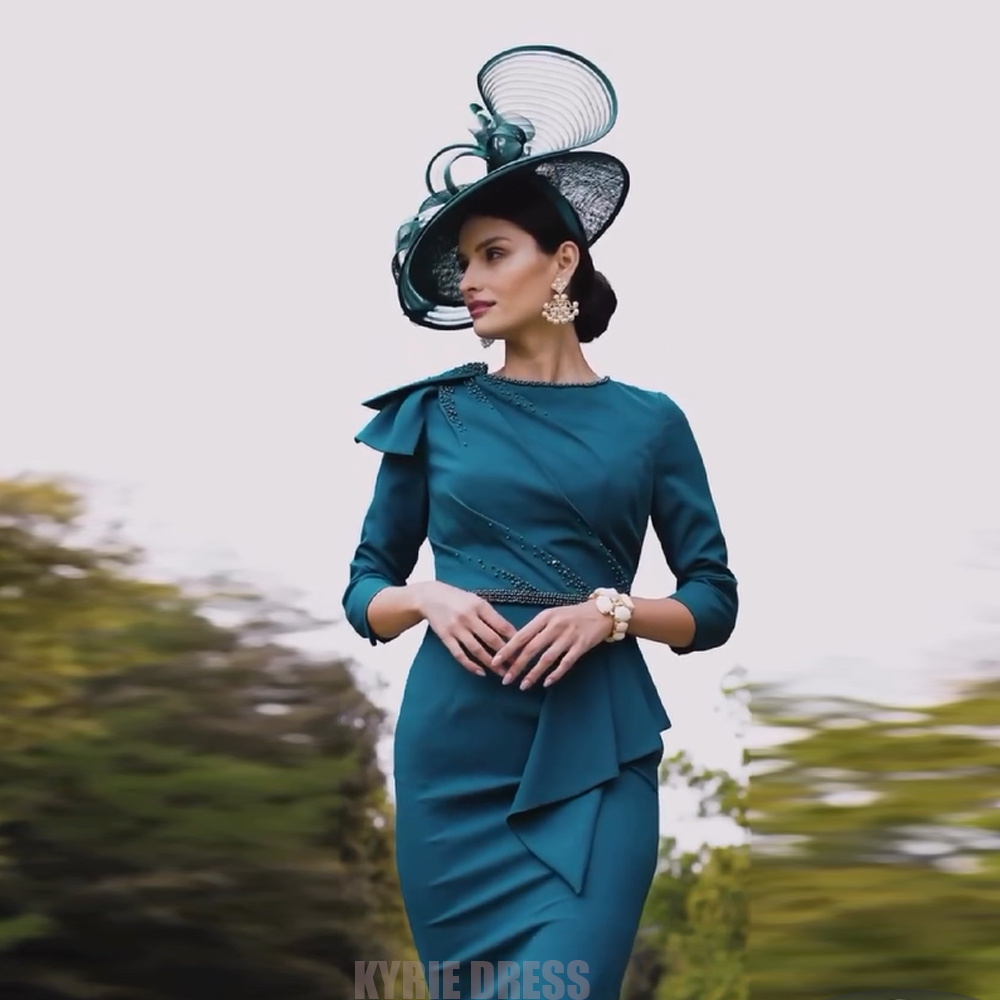 Vestido elegante para madre de - Elegant Satin Evening Gown Split reseña y precio