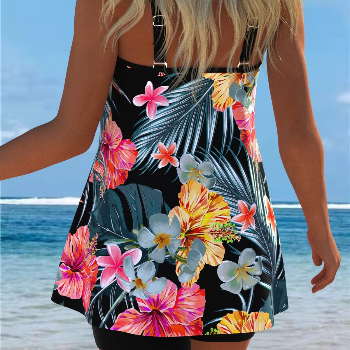Nuevo conjunto de Tankini, tra - Swimwear reseña y precio