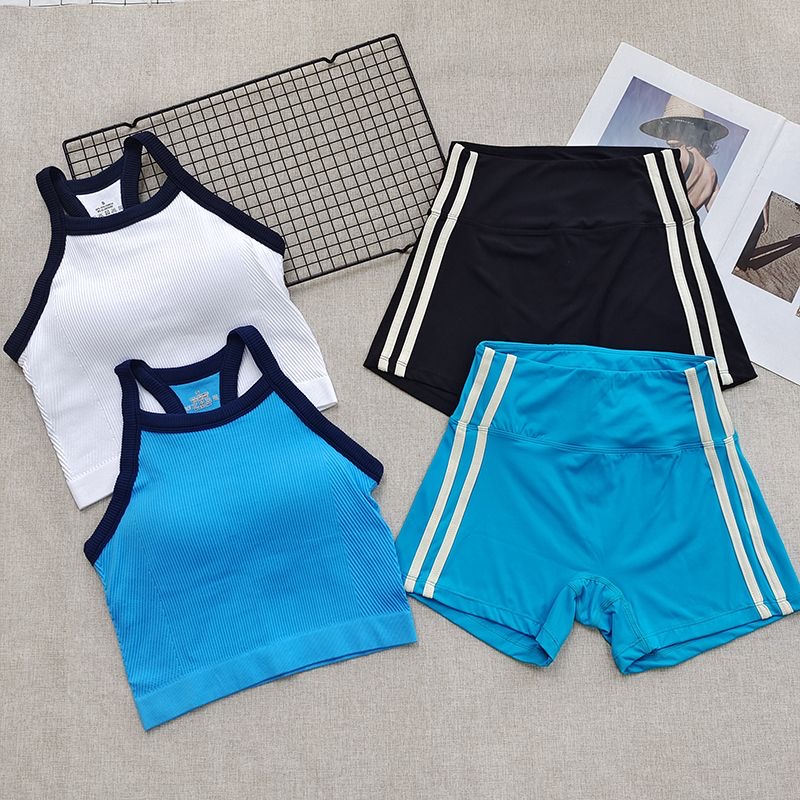 Conjuntos Deportivos de 2 Piez - Seamless Ribbed Workout Tank Top reseña y precio