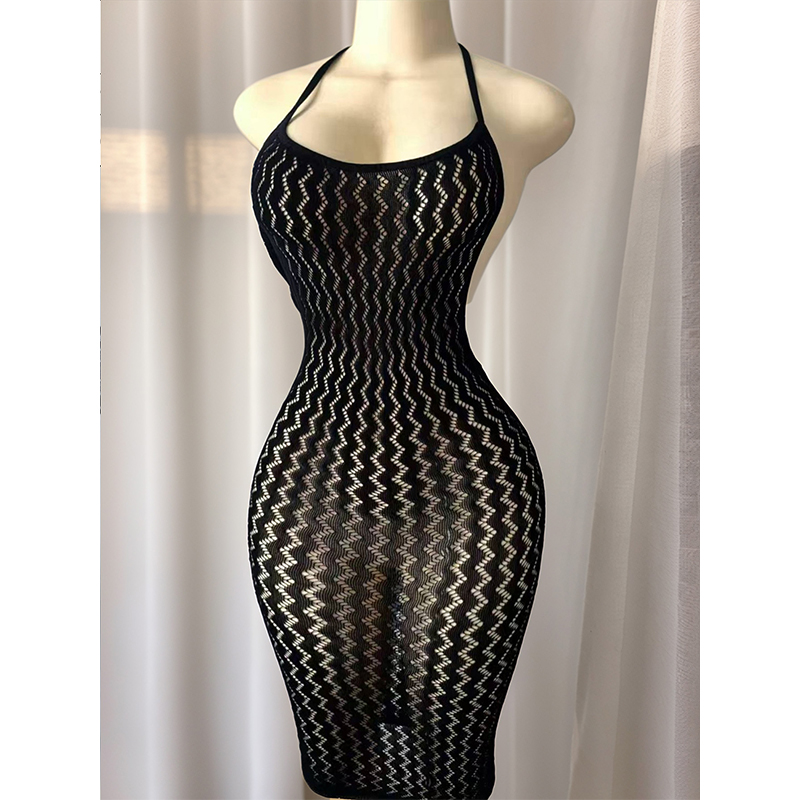 Vestido de malla para playa pa - Sexy Mesh Sheer Bodycon Dress reseña y precio
