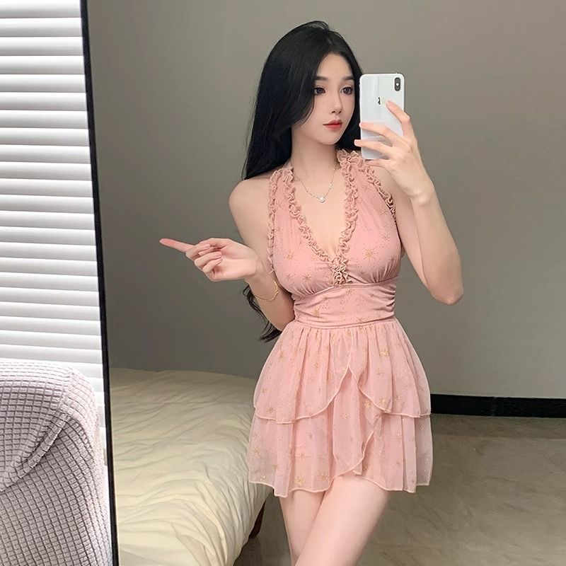 Traje de baño monokini elegant - Skirts reseña y precio
