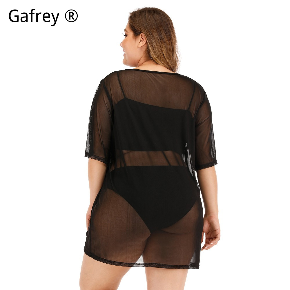 Vestido de playa sexy de malla - Sexy Mesh Sheer Bodycon Dress reseña y precio