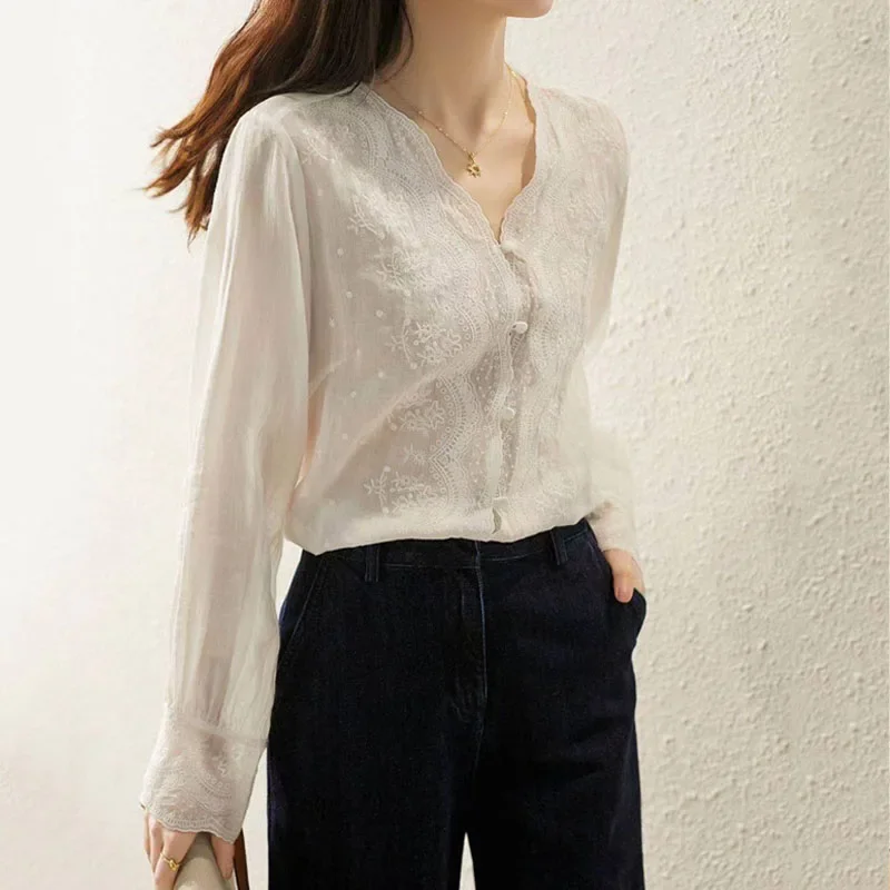 GELITAYIN, blusa de lino de ma - Casual Loose Linen Shirt Dress reseña y precio