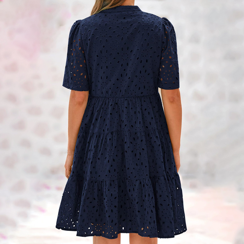 Vestidos bohemios de verano pa - French Vintage Floral Midi Dress reseña y precio