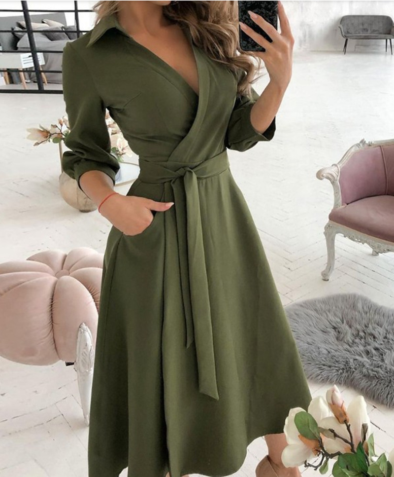 Vestido estampado para mujer,  - French Vintage Floral Midi Dress reseña y precio