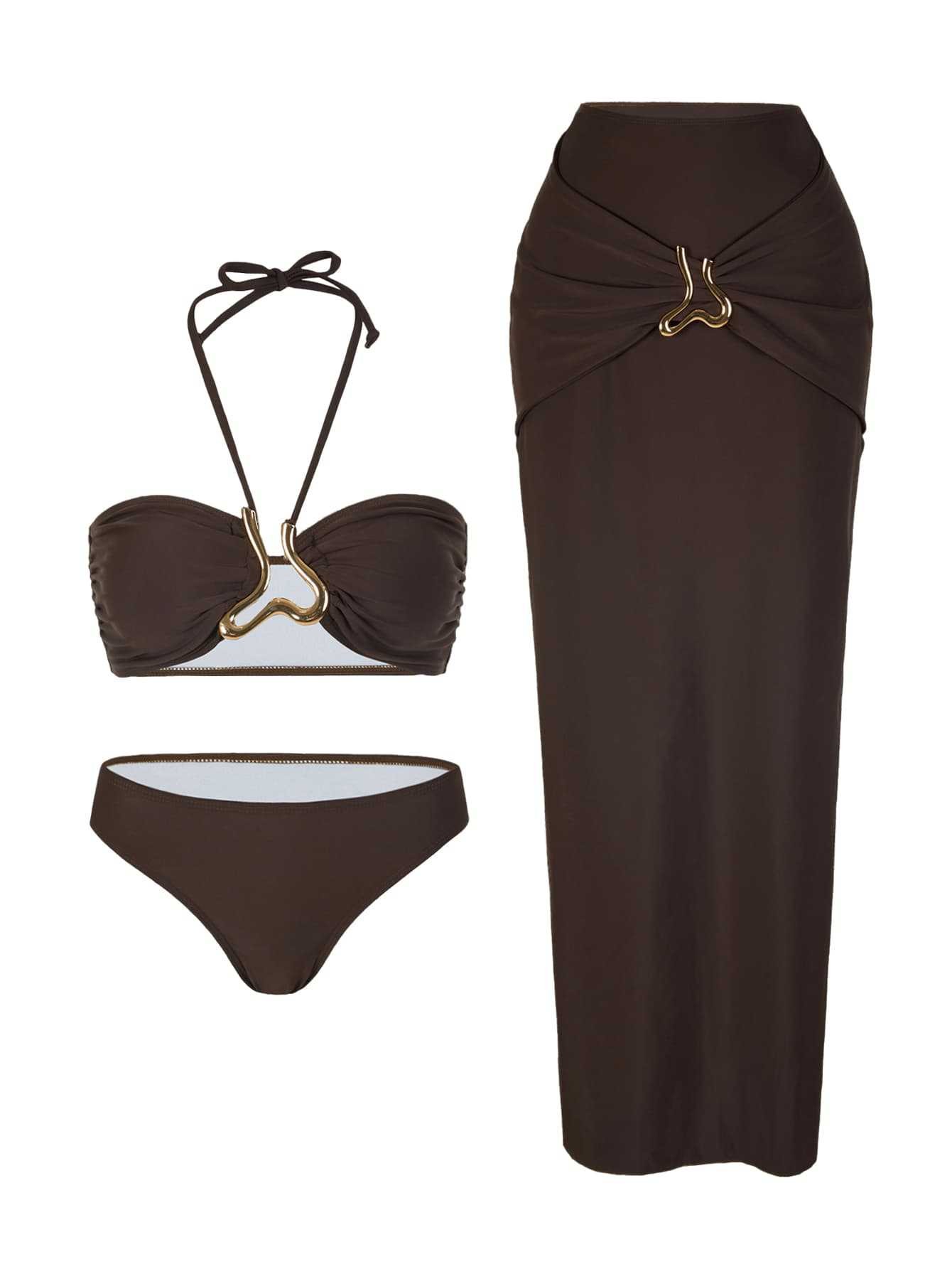 Traje de baño de dos piezas pa - Swimwear reseña y precio