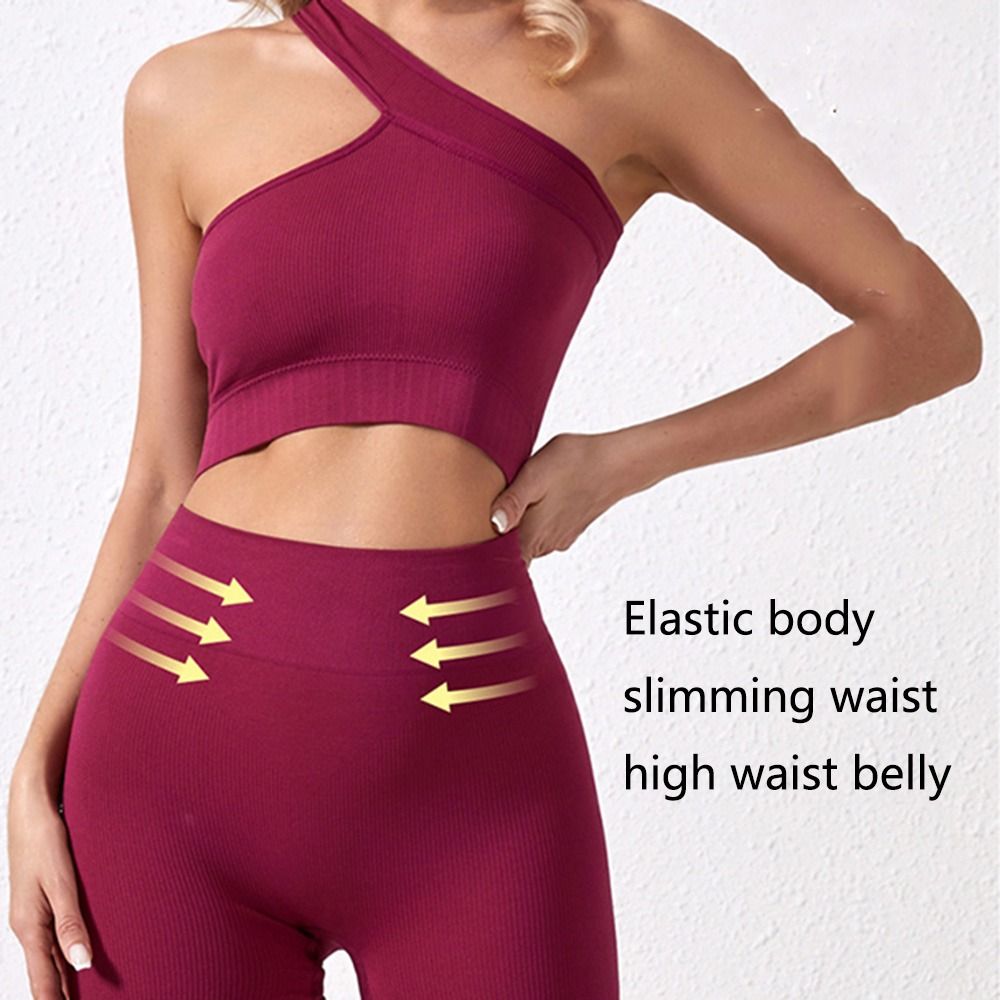 Conjunto Deportivo Casual de 2 - Seamless Ribbed Workout Tank Top reseña y precio