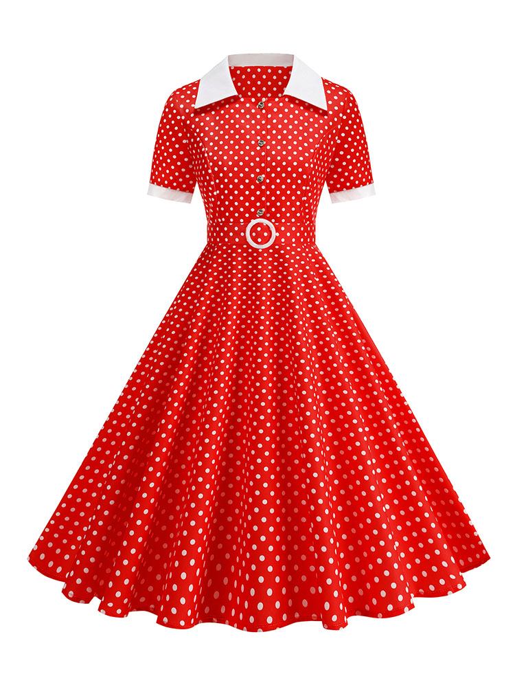 Vestido de Verano Vintage para - French Vintage Floral Midi Dress reseña y precio