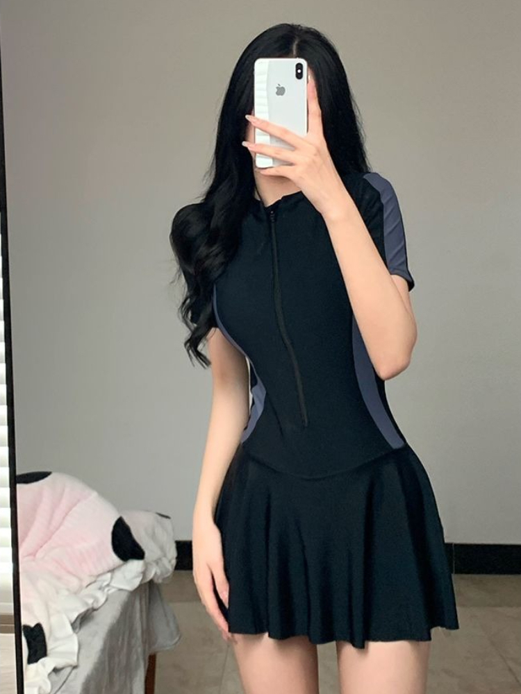 Nuevo Traje de Baño de Una Pie - Skirts reseña y precio