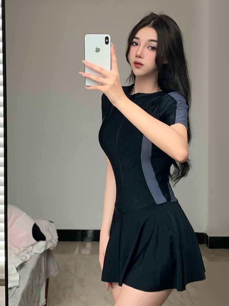 Nuevo Traje de Baño de Una Pie - Skirts reseña y precio