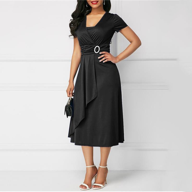 Vestido We.Fine para mujer, Co - French Vintage Floral Midi Dress reseña y precio