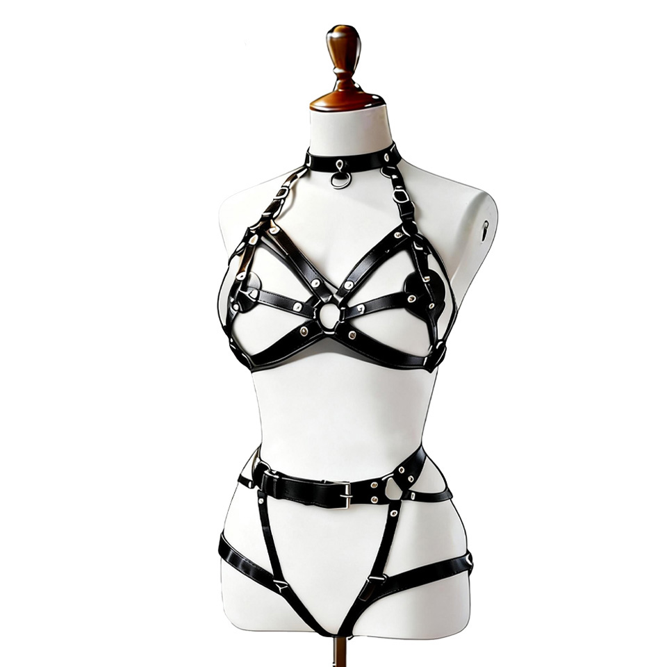 Lencería Sexy de Cuero para Mu - Lingerie reseña y precio