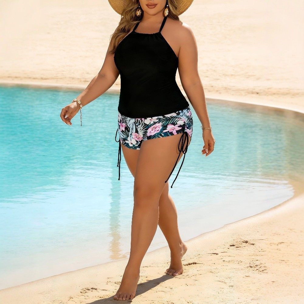 Traje de Baño 2026 Tankini con - Tops reseña y precio